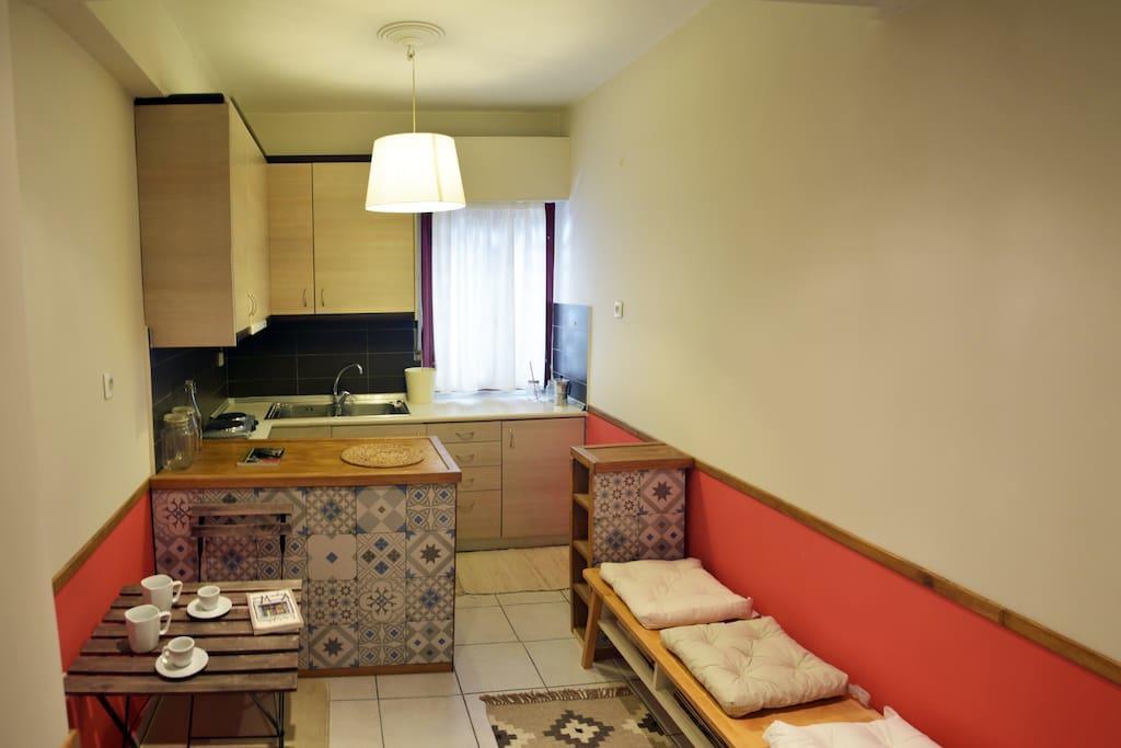 אתונה Blue & Red Apartment מראה חיצוני תמונה