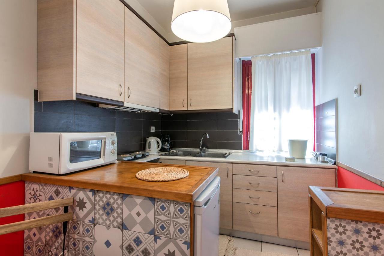 אתונה Blue & Red Apartment מראה חיצוני תמונה